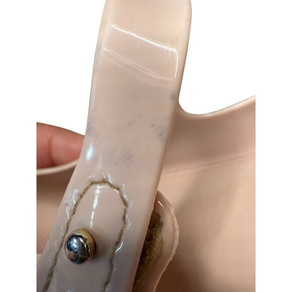 Mini Melissa Ultragirl Sweet Pink Bow Toddler Shoes Size 5 - Picture 9 of 16